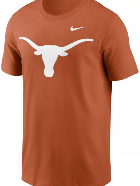 Nike Nike Men's Texas Longhorns Burnt Orange Core Cotton Logo T-Shirt