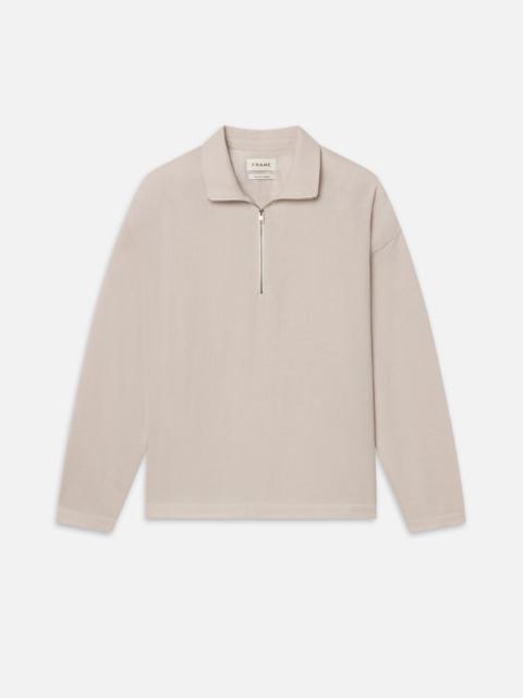 FRAME Half Zip Overshirt Jacket