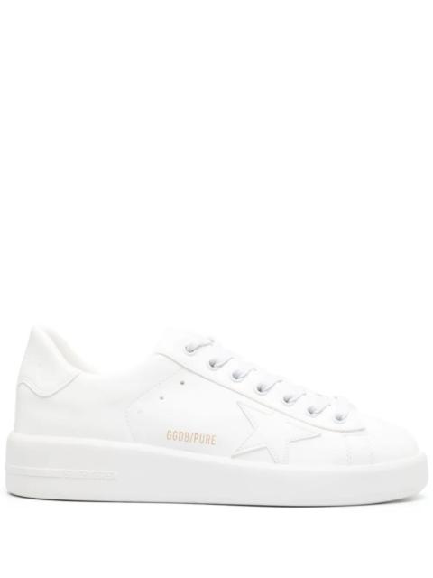 Golden Goose Golden Goose Women Purestar Vegan Sneakers With White Star And Heel Tab