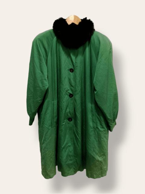 If Six Was Nine - FOND MOONBAT Japan Tuxedo Faux Fur Long Coat Jacket