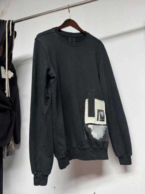 Rick Owens Rick Owens DRKSHDW RO Patch Cotton Sweatshirt Black