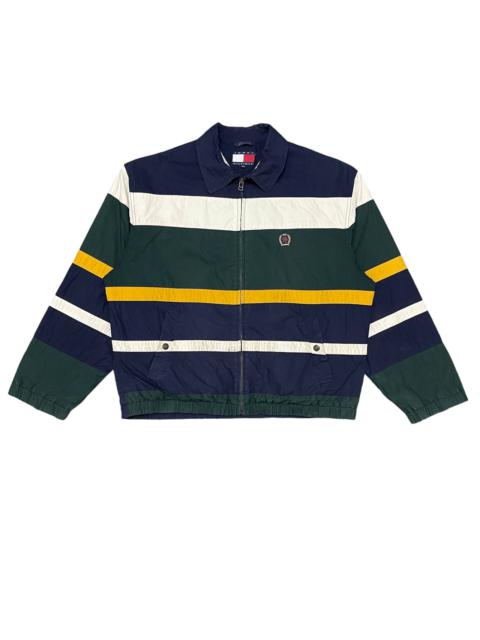 Other Designers Vintage Tommy Hilfiger Multi Color Zipper Jacket