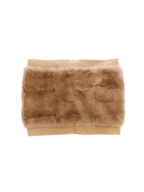 Dolce & Gabbana Beige Mink Fur Neck Wrap