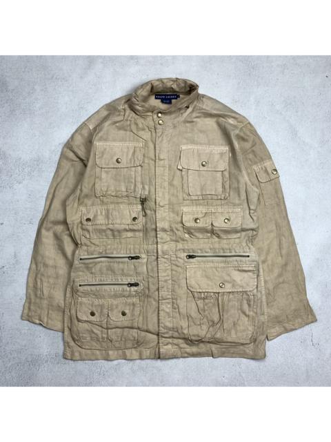 Other Designers 90s Polo Ralph Lauren Hunting Jacket Multi Pocket Utility