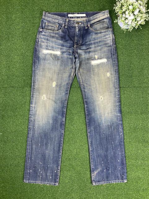 Other Designers Japanese Brand - Vintage Halb Distressed Faded Jeans CP0040