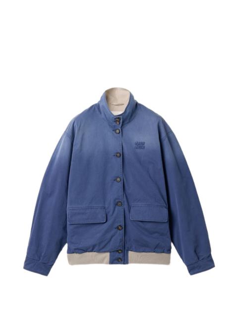 Miu Miu Miu Miu Women Cotton Blouson Jacket