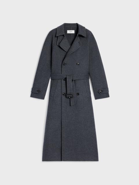 CELINE wrapped coat IN double-face wool cashmere