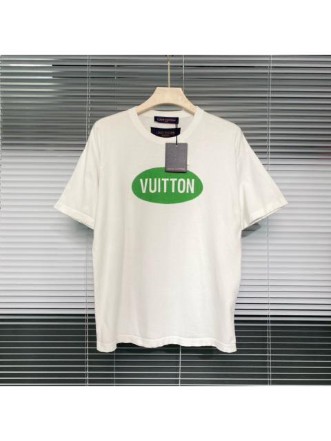 Louis Vuitton Louis Vuitton SS23 Knit Short Sleeve Logo White Shirt