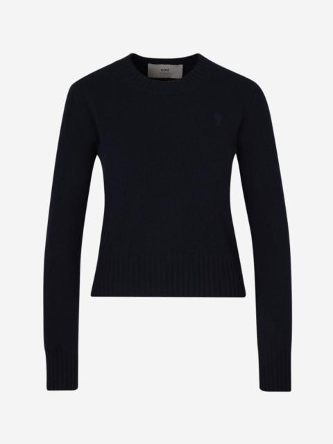 AMI Paris CASHMERE LOGO SWEATER