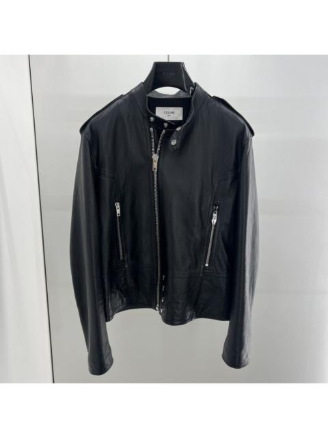 Celine Leather Jacket in Medium