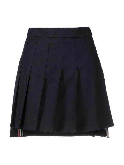 Thom Browne Mini Dropped Back Pleated Skirt