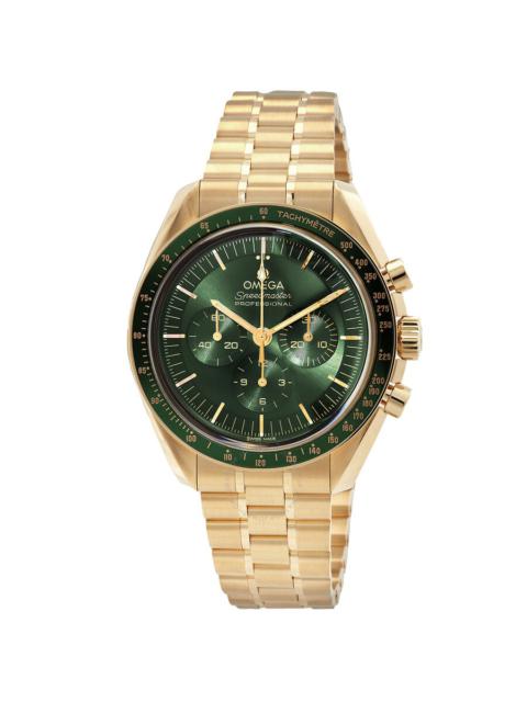 OMEGA Omega Speedmaster Moonwatch Chronograph Hand Wind Chronometer Green Dial Men's Watch 310.60.42.50.10