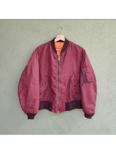 Other Designers Alpha Industries - Vintage ALPA INDUSTRIES Revesable Zipper Ups Bomber Jacket