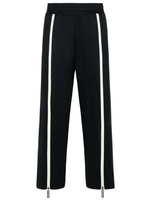 Palm Angels Palm Angels Track' Black Polyester Blend Pants