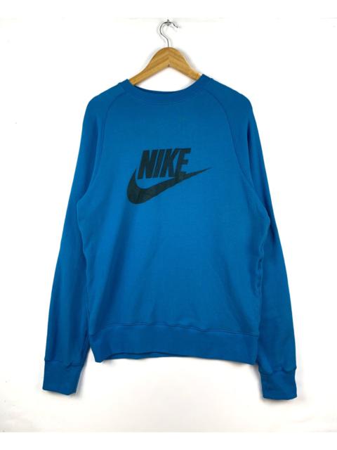 Nike Nike Spellout Swoosh Sweatshirt Blue Medium