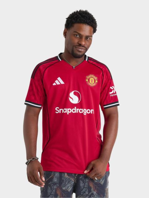 adidas Men's adidas Manchester United 2025-26 Home Soccer Jersey