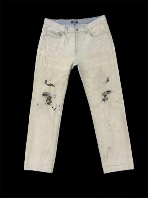 A.P.C. APC x INSECT DESTROYER DESIGN STRAIGHT CUT TYPE RIPPED STYLE