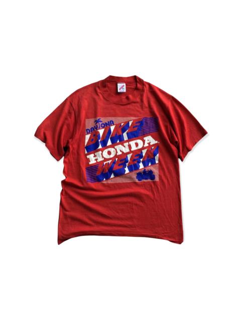 Other Designers vintage 80s honda bike week daytona beach tees
