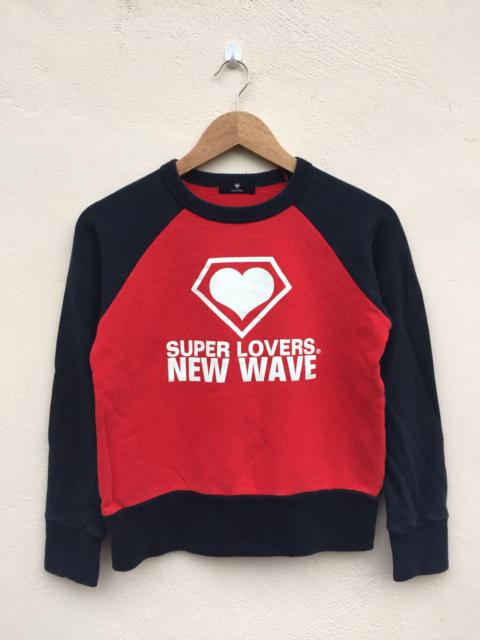 Vintage Super Lovers New Wave Raglan Sweatshirt