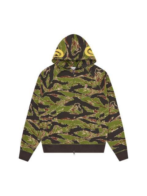 ICECREAM SMILEY TIGER CAMO-PRINTED HOODIE