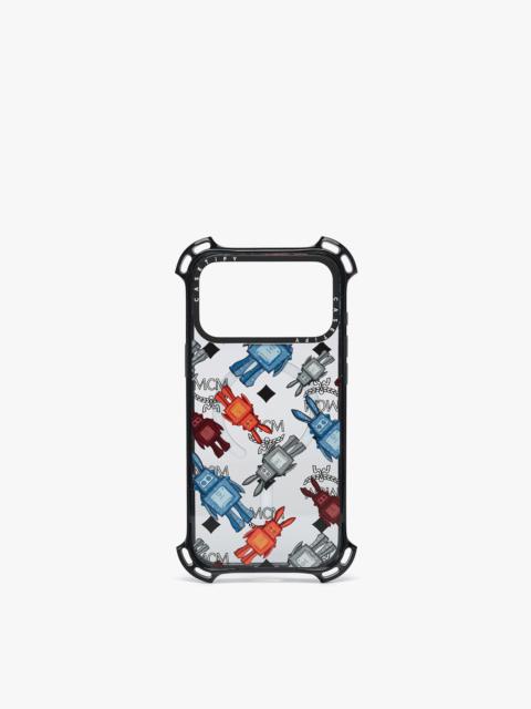 MCM iPhone 17 Pro Max MCM X CASETiFY Rabot Monogram Bounce iPhone Case