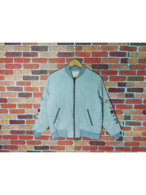 Other Designers Japanese Brand - Ray cassin favori bomber jacket flower stripe design