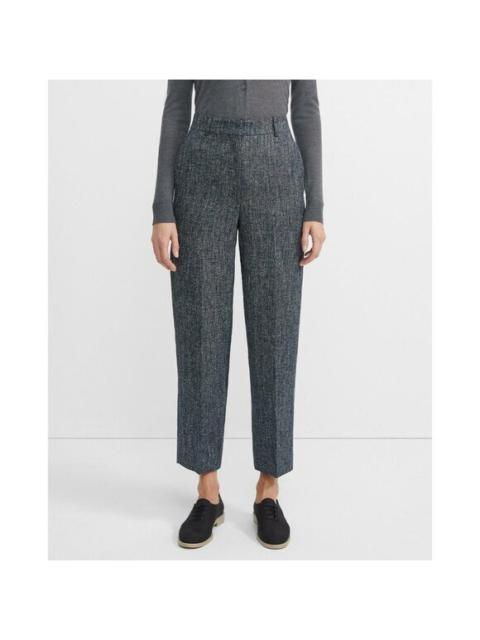 Theory Theory Pants High Waist Straight Ankle Crop Dress Trousers Pants SZ 6 NWT $365