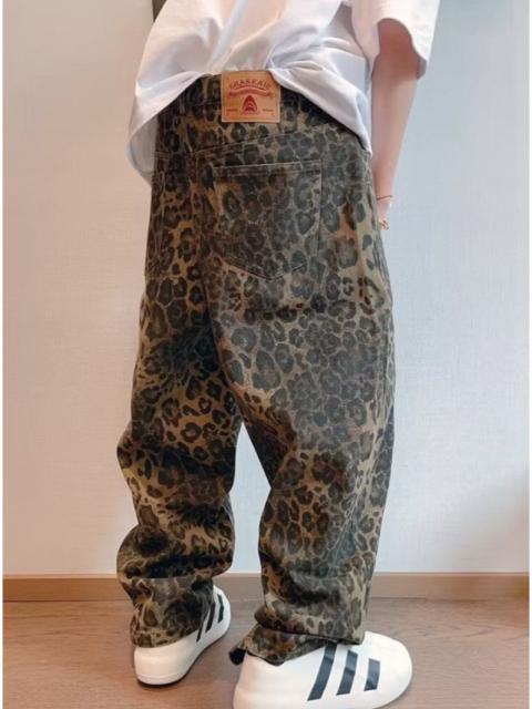 Other Designers Archival Clothing - Unnamed Leopard streetwear Japanese style pant
