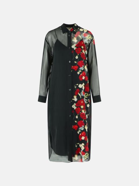 KHAITE 'GLORIA' BLACK SILK DRESS