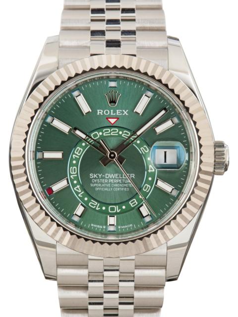 ROLEX Rolex Sky-Dweller 336934 Mint Green Dial