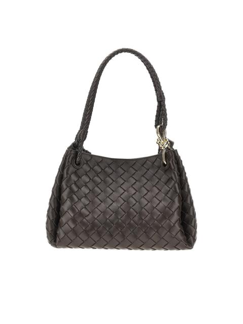 Bottega Veneta INTRECCIATO LEATHER MEDIUM 'PARACHUTE' BAG
