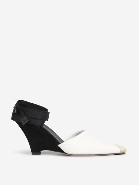 JACQUEMUS MULES LES ESPADRILLES HAUTES