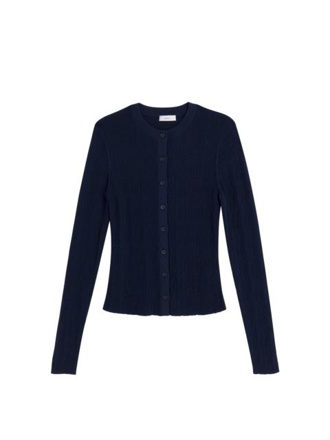 A.L.C. Fisher Fine Cotton Knit Cardigan