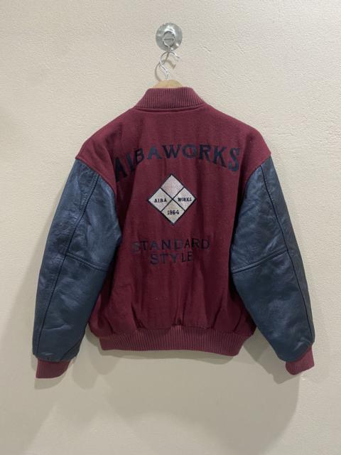 RARE VINTAGE AIBA WORKS VARSITY JACKET
