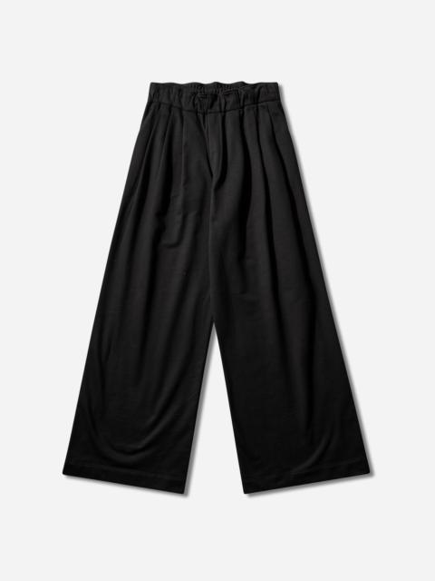 Dries Van Noten Men's Pleated Sweatpants Black