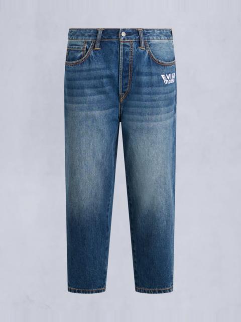 EVISU EVISU X MOOSE STRAIGHT LEG JEANS