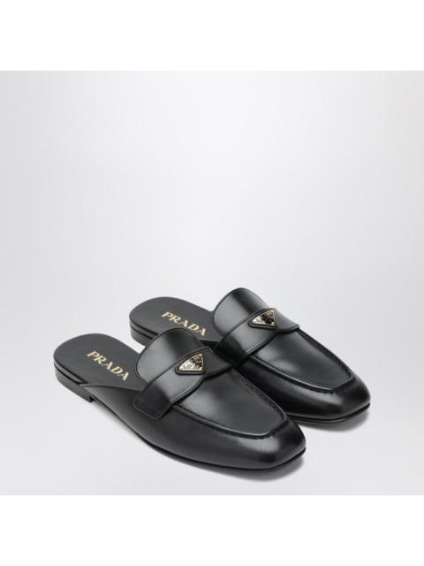 Prada Prada Black Leather Mules Women