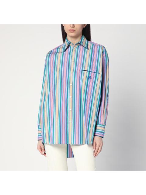 Etro ETRO Multi-coloured striped cotton shirt
