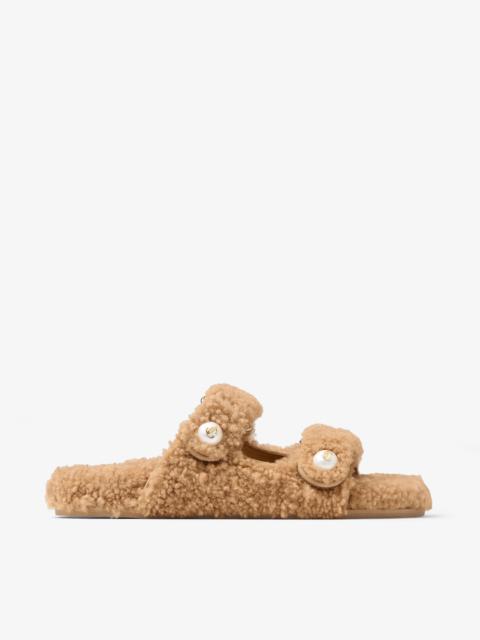 Fayence Sandal
Rattan Curly Shearling Sandals