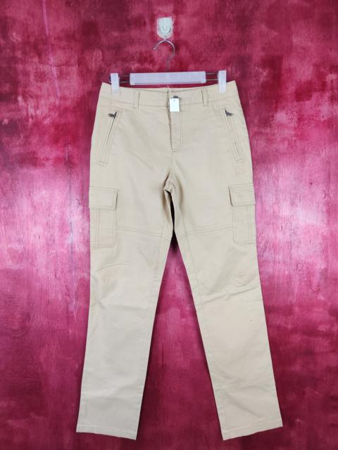 Other Designers Japanese Brand - The Door Brown multi pocket tactical cargo Pants #S324