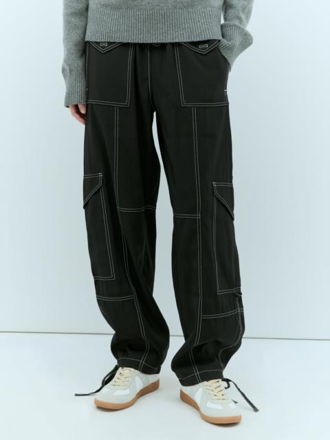 GANNI Light Slub Pocket Pants