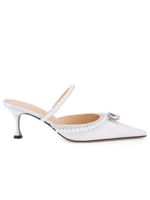 MACH & MACH White Diamond & Pearl 65 Heels