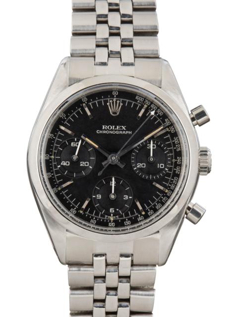 ROLEX Vintage Rolex Chronograph Pre-Daytona Ref 6238 Black Dial