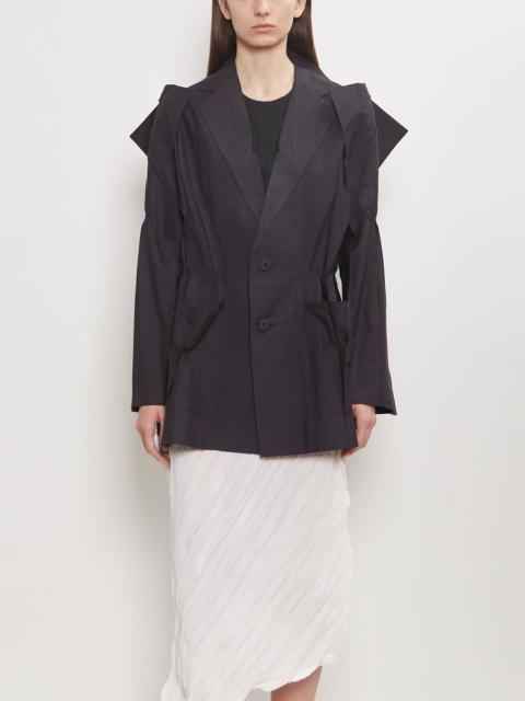 ISSEY MIYAKE Technical Cotton Pressed Jacket