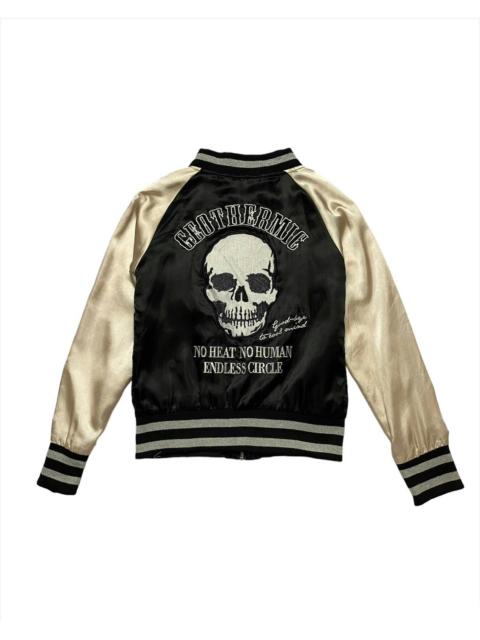 Other Designers Japanese Brand - Vintage HCM2 Japanese Sukajan Embroidered Logo Jacket
