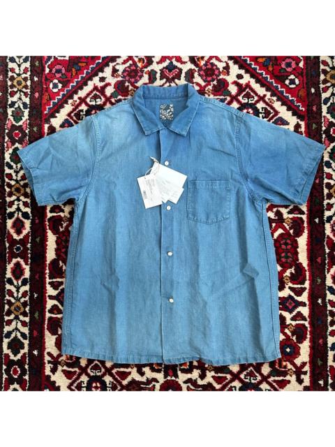 visvim Visvim 22SS I.C.T FAIRWAY S/S DMGD Indigo Dyed Shirt
