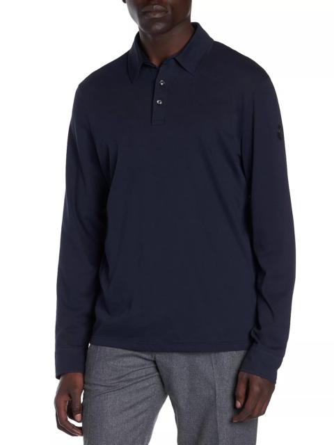 Moncler Long Sleeve Polo Shirt