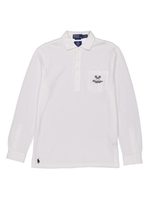 Polo Ralph Lauren Polo Ralph Lauren Wimbledon Classic Fit Mesh Polo Shirt