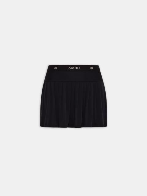 AMIRI WOMEN'S MA QUAD PLEATED MINI SKIRT