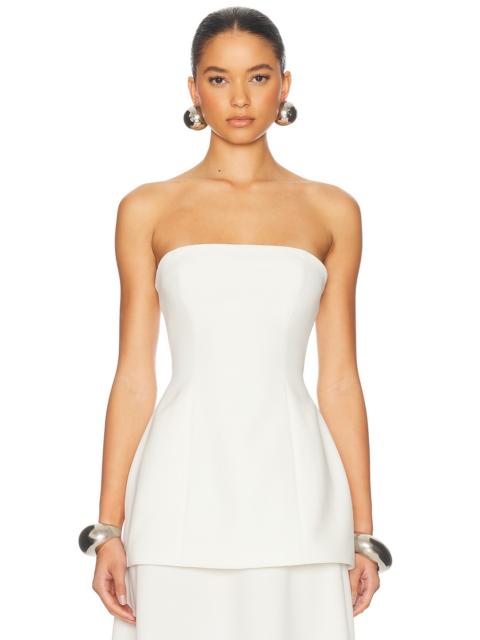 HELSA The Heavy Crepe Tunic Top